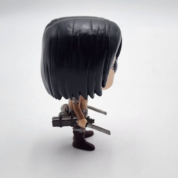 Funko Pop RARE Attack On Titan Mikasa Ackerman Hot Topic 2014 OOB #21 - Picture 2 of 6